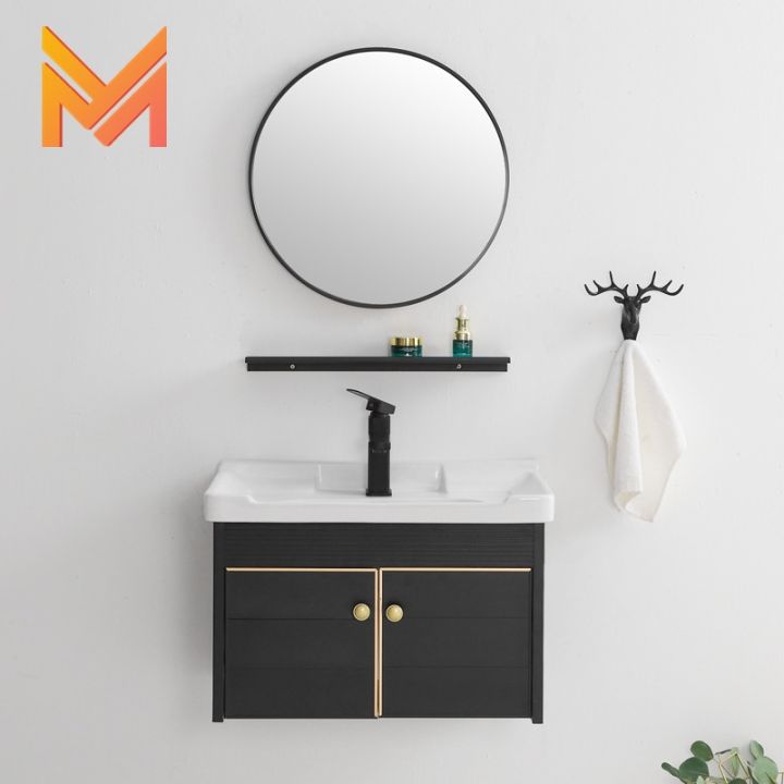 Wall-mounted wash basin household small-sized bathroom wash basin simple wash basin wash basin ...