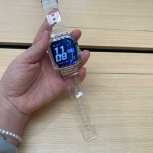 Transparent Strap With Case For Huawei Watch Fit 5 5 Pro Smart Watch Band Sport Silicone Wristband Protective Bumper for huawei fit 5 Wristband Bracelet