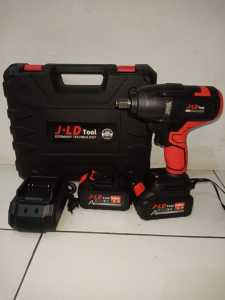 [BISA COD] PEMBUKA BAUT MOBIL DAN FORKLIFT Cordless Impact Wrench J48V-88V Brushless Motor Torsi Besar JLD 550Nm