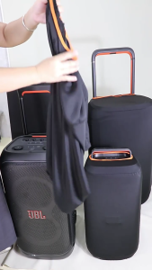 Speaker Dust Cover Protective Nylon Fabtic Case for 110/120 Party Sound Systems Soft Protective Case