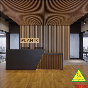 Bàn thu ngân bàn lễ tân bàn tính tiền bằng gỗ MDF QTT501 - NỘI THẤT LẮP RÁP VIENDONGADV