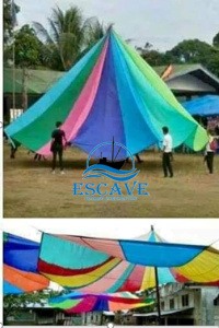 20 leaves 17ft diameter PARACHUTE TENT OR CANOPIES TENT For birthdays weddings and Party
