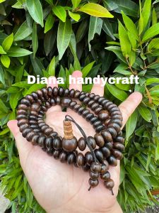 Tasbih 108 butir Kayu Gaharu Buaya Kalimantan Tasbih Budha Kayu Gaharu Buaya