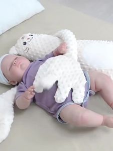 Infant Exhaust Pillow hHand Remote Controlled Soothing for Baby Sleep Cartoon Plush Toddler Comforting Hand2026