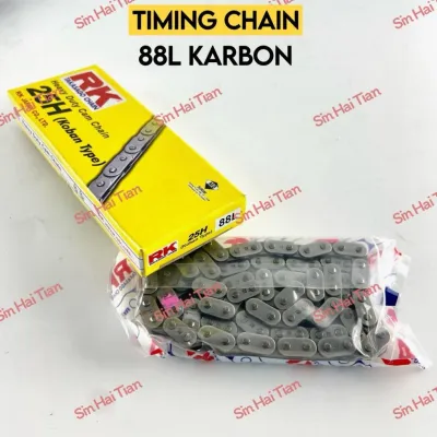 [RK] Modenas Kriss110 KRISS Timing Chain Silent Chain 25H 88KARBON Cam Chain + Tensioner Rubber Best Quality