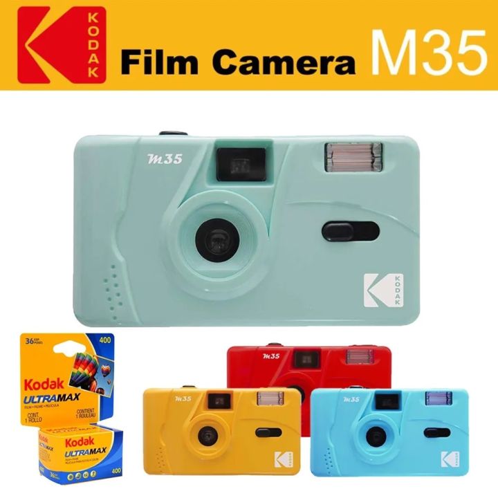 【Get the Perfect Fit】 Kodak M35 M38 Film Camera 35mm Retro Manual Film Camera Camera Non Film