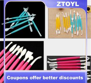 【ZTOYL】 8pcs set Kids Favorite Polymer Clay Tools Plastic Tools For Shaping Clay Toys