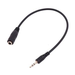 3.5mm cáp AUX nữ đến 2.5mm Jack Nam AUX cáp tai nghe stereo 3.5mm cáp AUX dây cáp