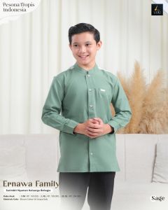 SARIMBIT LUBI 2025 ERNAWA FAMILY SAGE  TERBARU GAMIS DAN KOKO KELUARGA LEBARAN KEKINIAN PREMIUM TERMURAHHH