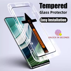 9H Tempered Glass Film For Honor 90 Pro/X9a/X9b/X9c 5G/Honor 100 200 Pro Huawei Mate 60 Pro/Pura 70 Ultra/Magic 6 5 7 Pro HD Privacy Curved Screen Protector One-Click Easy Installation Glass