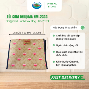 Túi Đựng Hộp Cơm Trưa - Ohi@ma Lunch Box Bag HM-2333