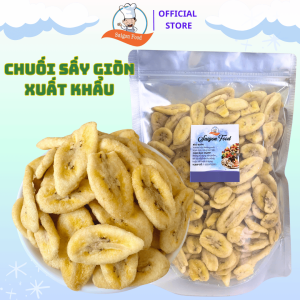 [HCM]500gram Chuối sấy giòn - SAIGON FOOD