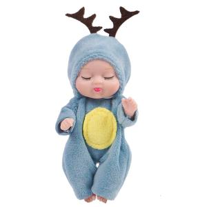 Infant Novelty Toy Bed/Sofa Animal Cloth Sleeping Girl Suitable for Newborn Babies Infant Bed Accompany Supplies