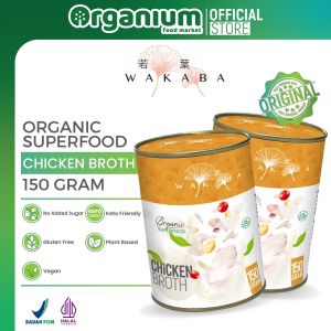 WAKABA Superfood Chicken Broth Nutrisi bubuk sumber kolagen dan imunitas tubuh - 150g