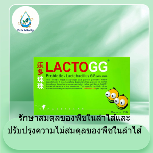 ผลิตภัณฑ์เสริมอาหาร LACTOGG เพื่อสุขภาพลำไส้ที่ดี เหมาะสำหรับทุกวัย