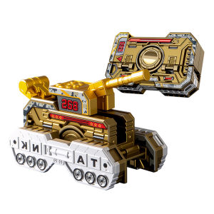 2 in 1 Deformable Fidget Spinner Toy Robot & Spinner Dual Mode Smooth Bearing Drop Resistant ABS Metal Texture Stress Relief Finger Toy