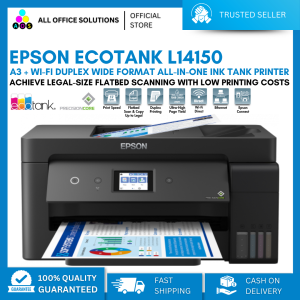 Epson EcoTank L14150 A3+ Wi-Fi Duplex Wide-Format All-in-One Ink Tank Printer