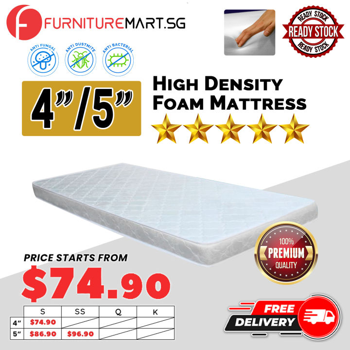 [FurnitureMartSG] 🔥 READY STOCK 🔥 4"/5" Single /Super Single High