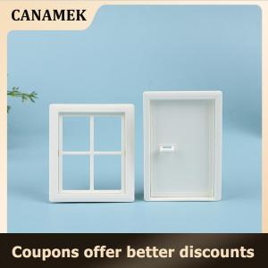 【 CANAMEK 】 Mini house villa plastic doors and windows house modeling and decoration