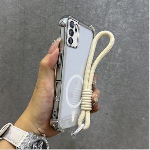 เคสสำหรับ OPPO Reno 6 5g oppo a16 oppo reno 6z 5g oppo reno6 z 5g เคสศัพท์ เคสนิ่ม ซิลิโคนกันกระแทก ดีไซน์ใหม่สวยงาม แม่เหล็กไร้สายพร้อมสายคล้อง SJSTBSWX01