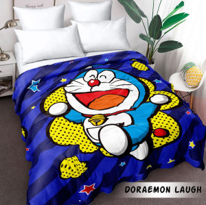 Selimut Lembut Internal Tebal Ukuran 160x200 Hangat dan Nyaman - Doraemon