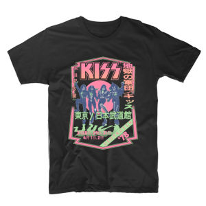 Kaos Band Kiss Destroyer Japan Tour 78 Rock Legend T-Shirt Dewasa Pria Wanita