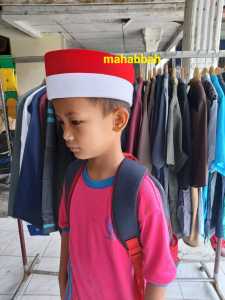 PECI SONGKOK INDONESIA SONGKOK MERAH PUTIH