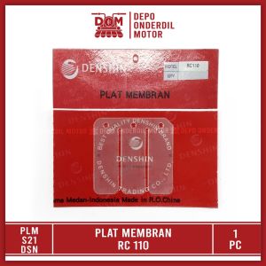 Plat Membran RC 110 (DENSHIN) Pelat Lidah Memberan Harmonika Plastik Suzuki Crystal Tornado GX