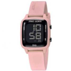 Jam tangan Wanita Jonas Jasmin JJ2241L tali rubber digital original