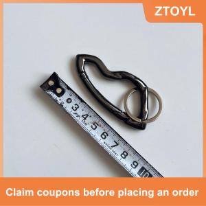 【ZTOYL】 Hợp kim kẽm túi quyến rũ nữ trang Keychain chéo Carabiner Keychain Cắm Trại Đi Bộ Đường Dài leo núi ngoài trời eo Mặt dây chuyền phụ kiện Quà Tặng