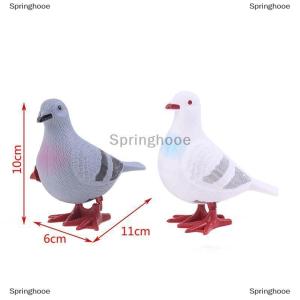 [COD] Springhooe การ์ตูนนาฬิกาของเล่นกระโดดนกพิราบจำลองสัตว์ของเล่นวันเกิดพรรคของขวัญ