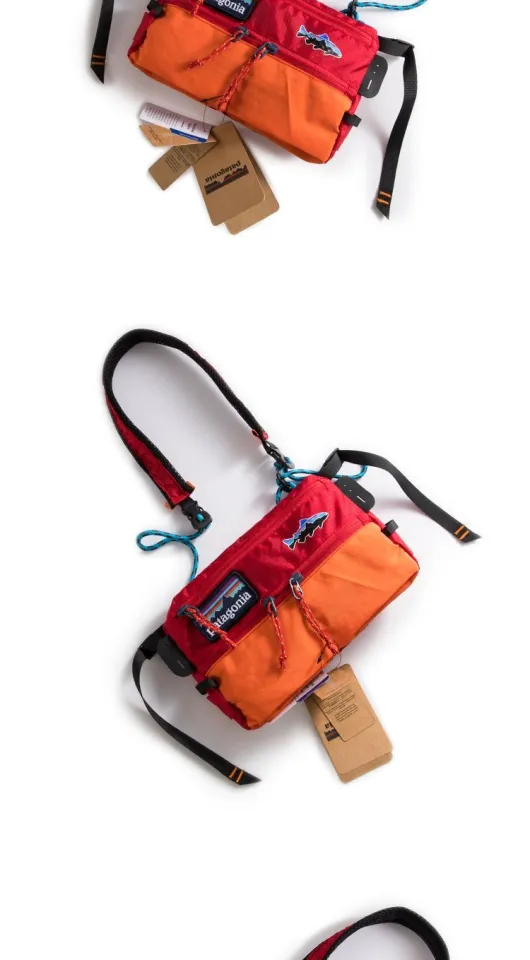 Patagonia new fishing bag men and women fashion color collision envelope bag  personality crossbody bag sports leisure cell phone shoulder bag | Lazada  Singapore