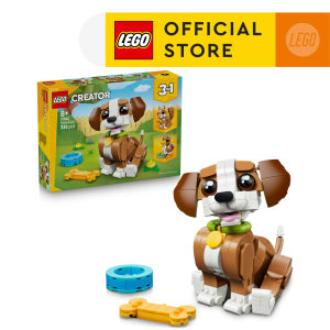 LEGO Creator 3 in 1 31382 Cute Animals: Playful Puppy Dog (336 Pieces)