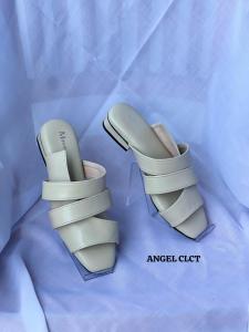 ANGEL CLCT - SANDAL SELOP WANITA BAHAN PREMIUM VARIASI TALI LILIT TINGGI SELOP 3CM