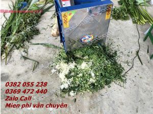 Máy thái chuối băm cỏ gồm động cơ 15kw(2 ngựa)