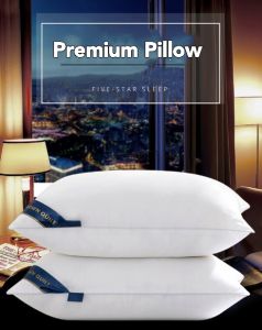 READY STOCK 1Kg/1000g Sleeping Hilton Hotel Pillow High Quality Bantal Tidur Bantal Hotel