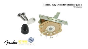 [HCM]Ống trượt thủy tinh Fender Guitar Glass Slide FGS1