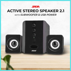 COD SADA Active Speaker Stereo 2.1 with Subwoofer & USB Power  D 202 / speaker komputer pc komputer super bass /  aktif bluetooth / multimedia berkualitas murah