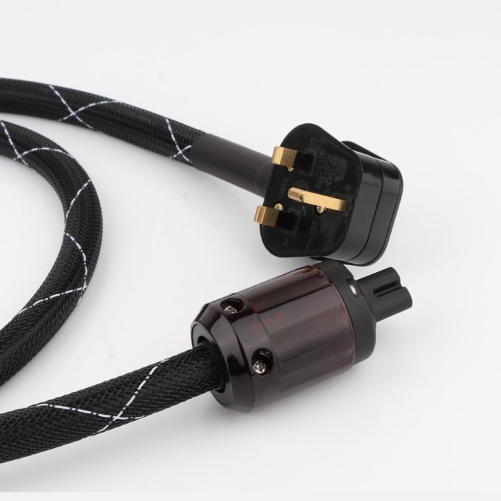 HIFI Audio Power Cable Cord Wire CD DVD Player Speaker Audiophile D5048