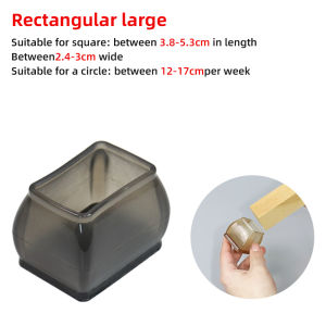 โต๊ะซิลิโคนกันลื่นสนับแข้งขาเฟอร์นิเจอร์ทำจากซิลิโคนป้องกันพื้นเสียงรบกวนทนต่อการสึกหรอ