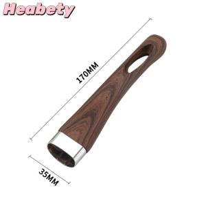 Heabety 1Pc Bakelite Pan Pot Handle Anti Scalding Pan Universal Ergonomic Kitchen Accessories Replacement Removable Bakelite Grip