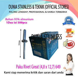 Paku Rivet 649 48x127mm isi 500 pcs