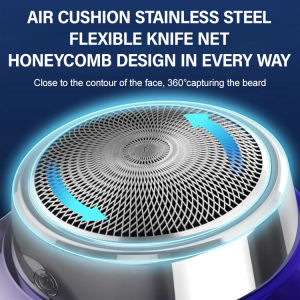 Mens Portable Mini Razor Travel Car Washable Razor Rotating Single Head Beard Razor