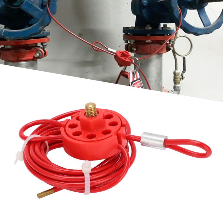 Adjustable Safety Cable Lock Adjustable Cable Lockout Stainless Steel