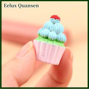 Eelux 1 chiếc mô hình bánh cốc thu nhỏ đồ chơi nhà bếp mô phỏng thực phẩm đồ chơi bánh ngọt