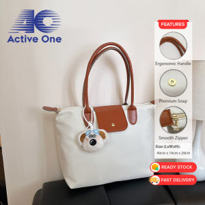 ACTIVEONE Woman Tote Bag Large Capacity Bag Waterproof Shoulder Bag Handbag Zipper Beg Tangan dan Bahu Wanita Kapasiti Besar - Fulfilled by ACTIVEONE