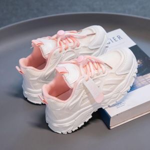 Running Shoes for Boys&girls Simple Sports Light Breathable Non-slip Wear-resistant Kids Shoes