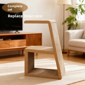 [SG🚚]Cat Scratching Board Vertical WearResistant Corrugated Paper Cat Nest Integrated Cat Claw Board Claw Grinder Kitten