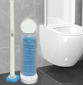 Disposable Toilet Bowl Brush with Refill - Go2Mall