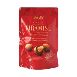 Beryls Tiramisu Almond Milk Chocolate อัลมอนด์เคลือบช็อกโกเเลตนม BBF 11/12/26